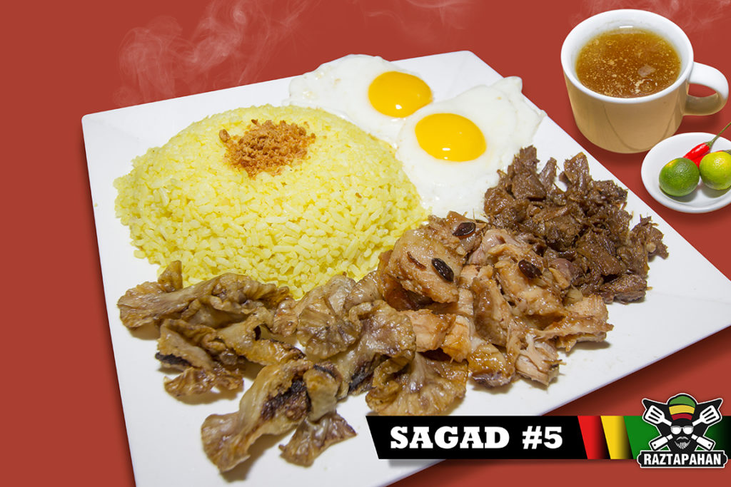 HUMBA + TAPA + CHICHARON BULAKLAK + 2 EGGS + 2 FRIED RICE