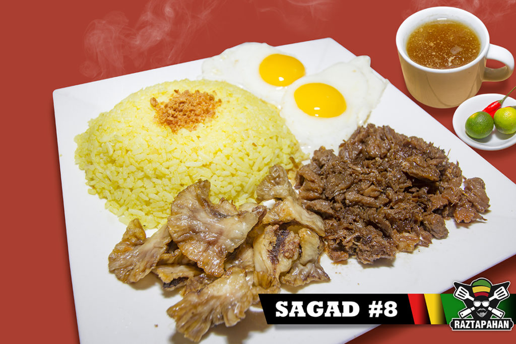 SUPERTAPSI + CHICHARON BULAKLAK + 2 EGGS + 2 FRIED RICE